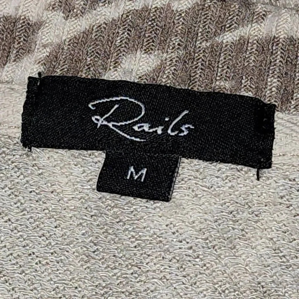 Rails Womens Ramona Natural Animal‎ Spots Crew Sweatshirt Medium - Picture 4 of 6